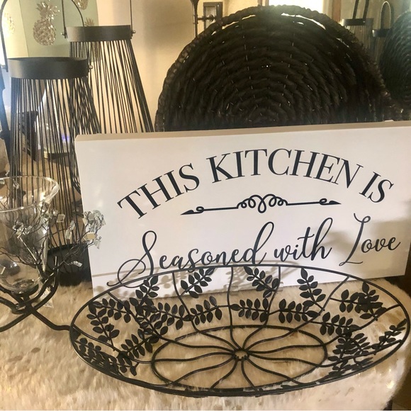 New! “This Kitchen Is Seasoned With Love” Canvas Print - Picture 2 of 2